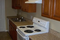 Upgraded Kitchen Countertops and Cabinets