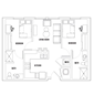 2 Bed - 2 Bath A Pool View
