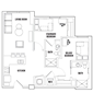 2 Bed - 2 Bath B