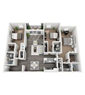C1 Unfurnished