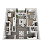 B2 Unfurnished