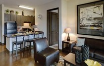 Open Kitchen with Bar Seating