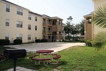 Volleyball, Picnic Tables, and Outdoor Grill