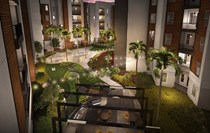 COURTYARD RENDERING