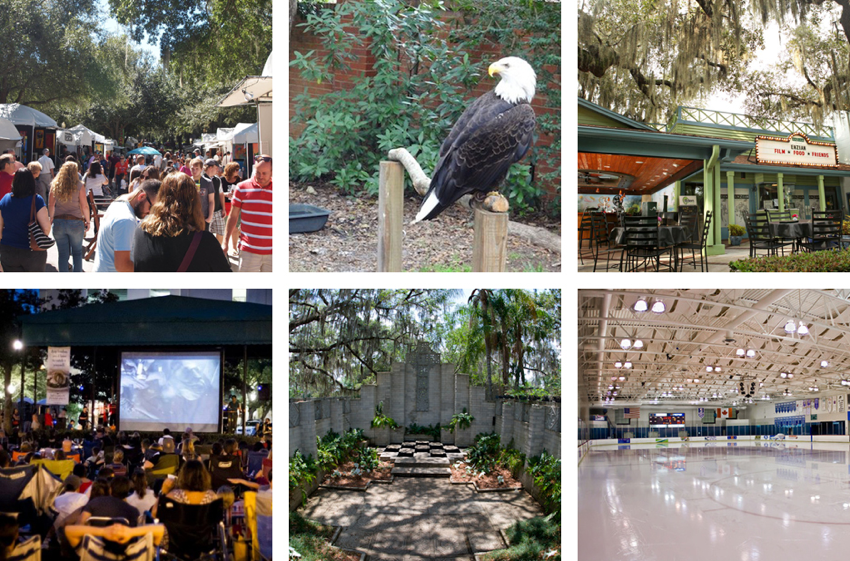 Area attractions in Maitland, FL
