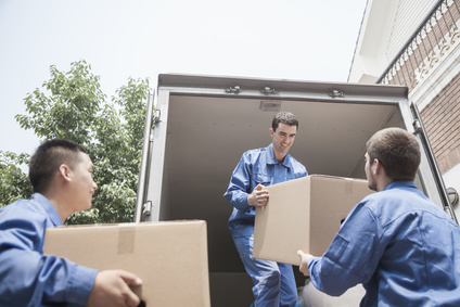 Guys Moving Boxes